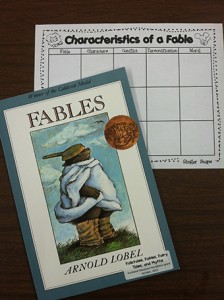 fable_book_and_graphic_organizer